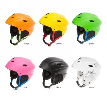 Ski helmet, design: matt blue, size s 52 - 55 cm, with ring system, with detachable ear pads, with lockable ear pads. - 7