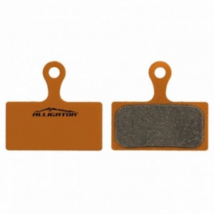 Couple of organic pads compatible with shimano xtr (br-m958 2012) - deore xt - 1