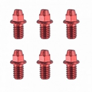 Kit replacement pin for black magic red pedal - 32 pieces + 2 caps - 1