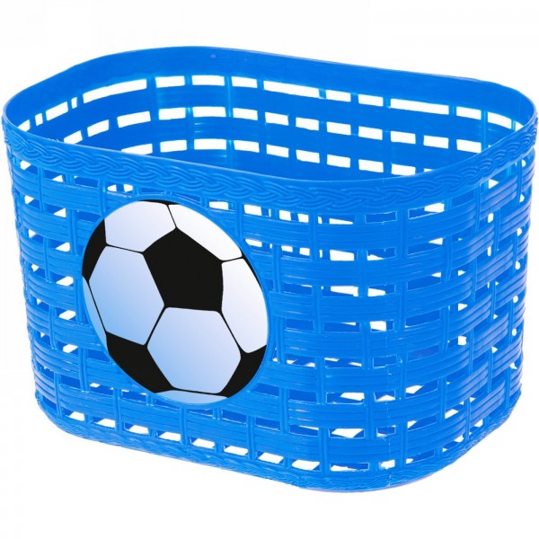 Plastic basket, for children, approx. 20 x 13.5 x 12.5 cm, blue - 1