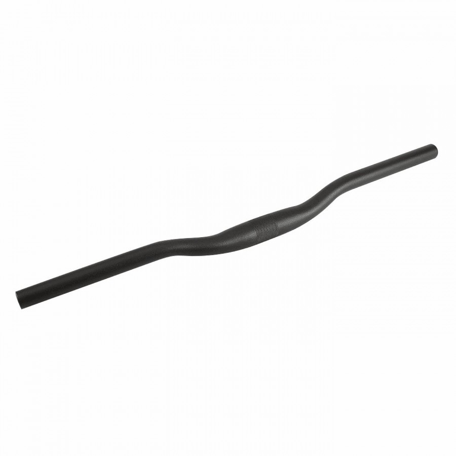 Manillar mtb 24/26 junior 31.8mm x 620mm en aluminio negro - 1