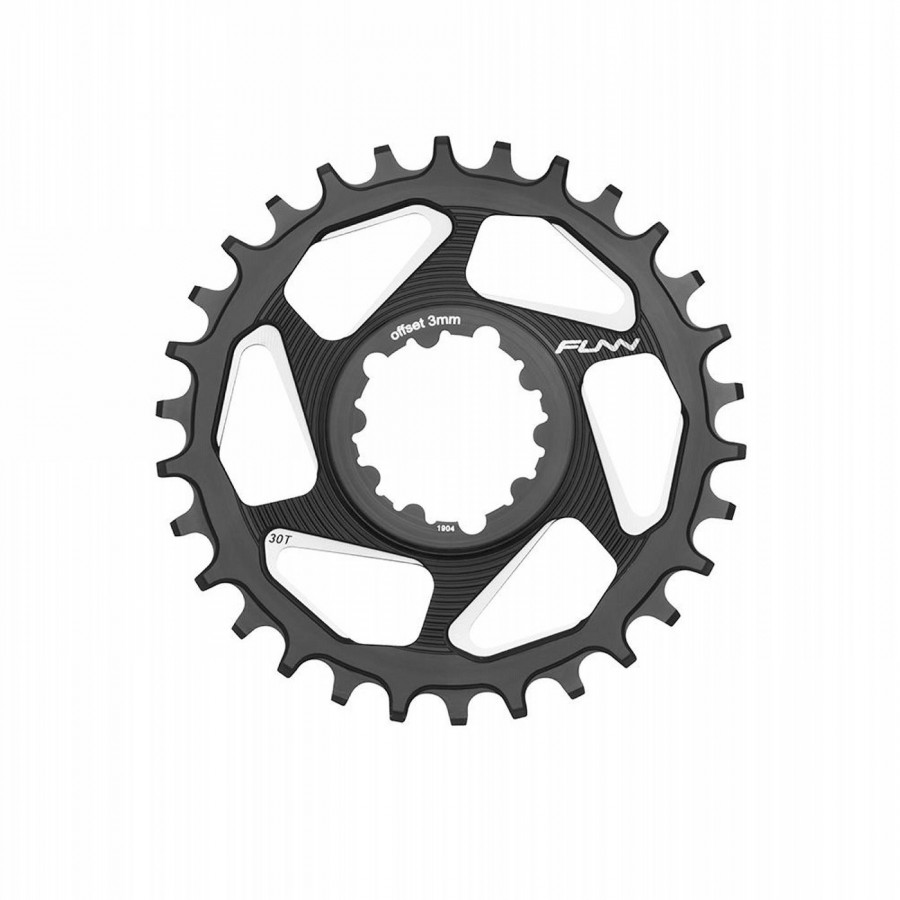 Chainring solo dx 30 teeth in all.7075 cnc black - direct mount-9-12s - 1