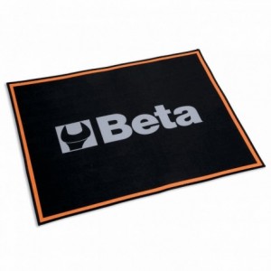 Carpet with beta logo 80x60cm black - 1