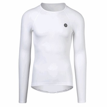 Maglia intima everyday base unisex bianco - maniche lunghe taglia l-xl - 1 - Maglie - 8717565571716