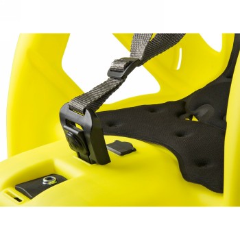 Seggiolino per bambini, per la parte posteriore, fissaggio al tubo del sedile, giallo neon - 2 - Seggiolini - 0887539039097