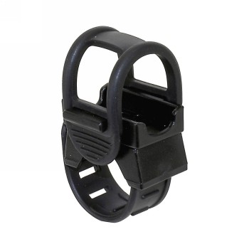 Clip-on halter für neue ausführung der "m-wave bike und outdoor" batterielampe nr. 220934 + 220956, universell einsetzbar - 1