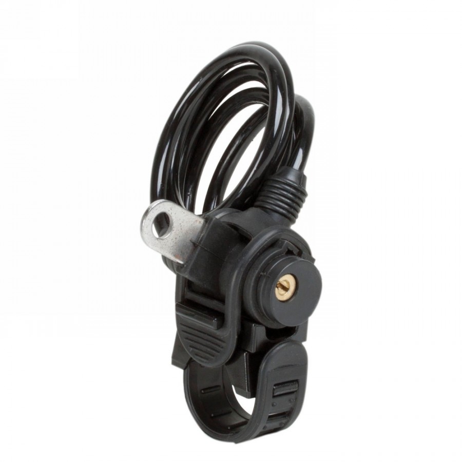 Clip-on halter für neue ausführung der "m-wave bike und outdoor" batterielampe nr. 220934 + 220956, universell einsetzbar - 3