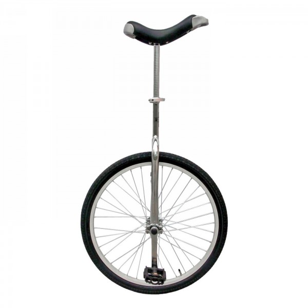 24' Unicycle, complete, silver - 1