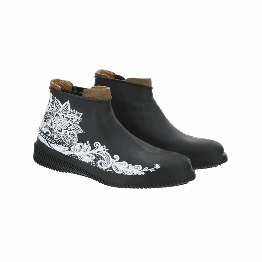 Couvre-chaussures footerine flower taille m - 1