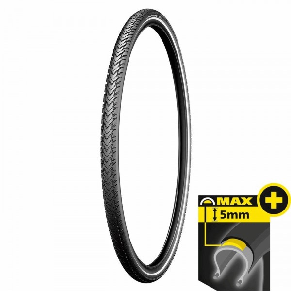 Pneu protek max cross 26x1.85 tube type performance noir/reflex - 1