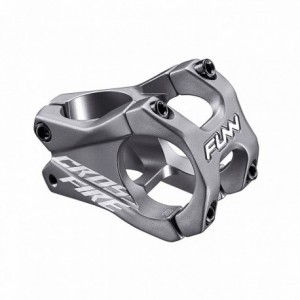 Crossfire 31.8x50mm mtb stem in aluminum 0° angle silver - 1