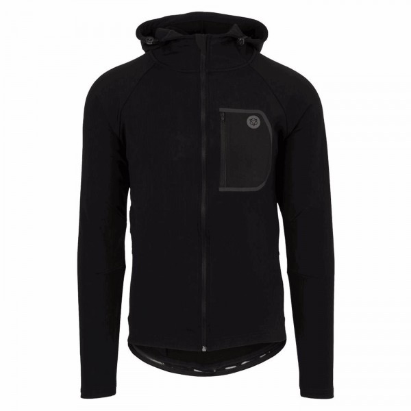 Sweat vtt hoodie sport dwr homme noir taille m - 1