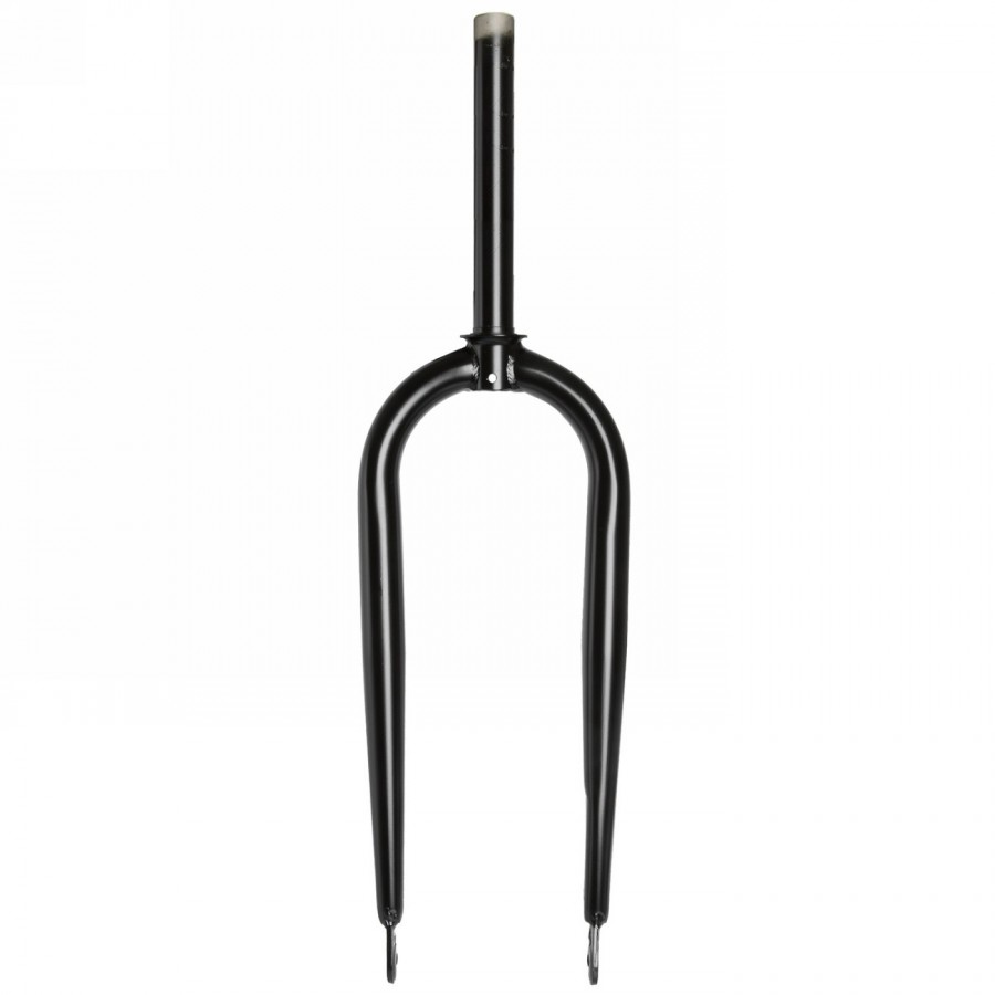 Fork for fat tire bike, 26', steel, 1.1/8' (28.6 / 25.4 mm), 219 mm ahead, matt black, old 135 mm - 2