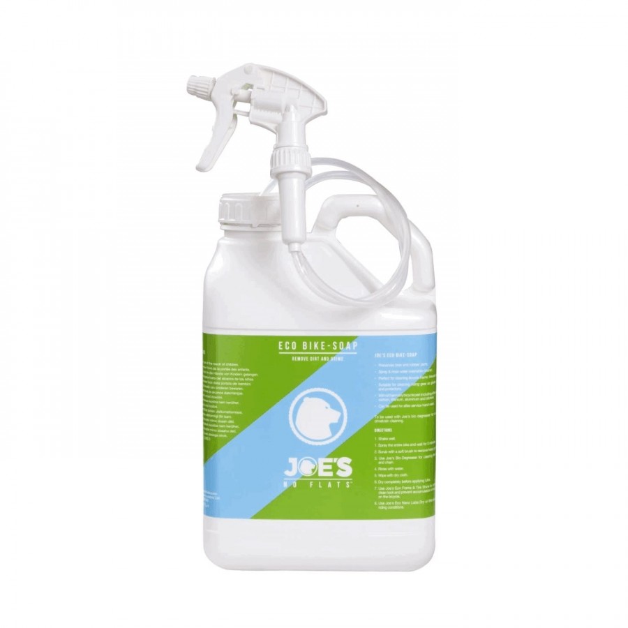 Detergente eco bike bio 5lt sgrassante per telaio, catene e cassette - 1 - Pulizia bici - 7290101185482