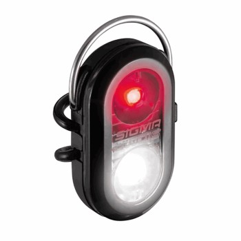 Micro duo black front/rear light - 1