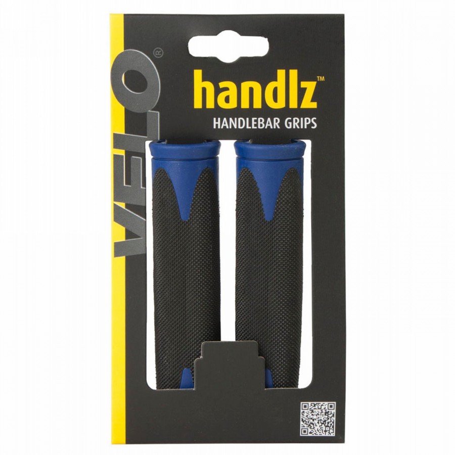 Pair of dual-component handlebar grips, soft d2 compound on the outside for comfort, shock absorption and reliable grip - 3