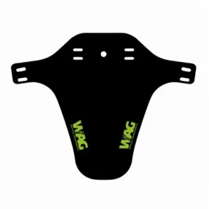 Front fender for black fork with green logo - 1