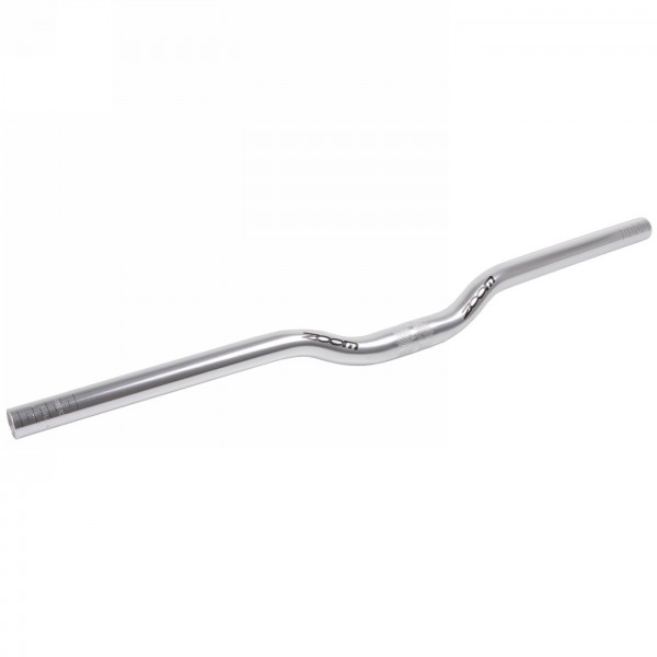 Mtb handlebar zoom, aluminium, silver polished, 620 mm, clamping 25.4 mm, 10 °, rise 30 mm, on card - 1