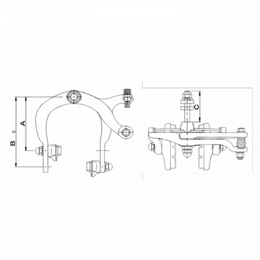 Freno fixed dekor nero - 2 - Pinze e comandi - 8055320658525