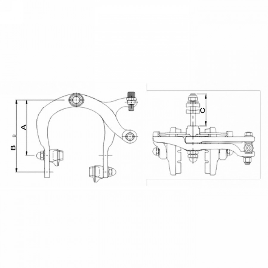 Freno fixed dekor nero - 3 - Pinze e comandi - 8055320658525