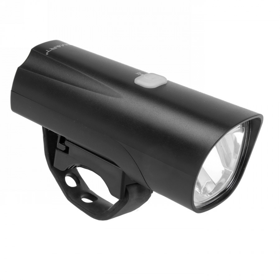 Battery lamp, smart 'touring 30', black housing, white led, 30 lux, with clip-on holder, with German test mark, with - 1