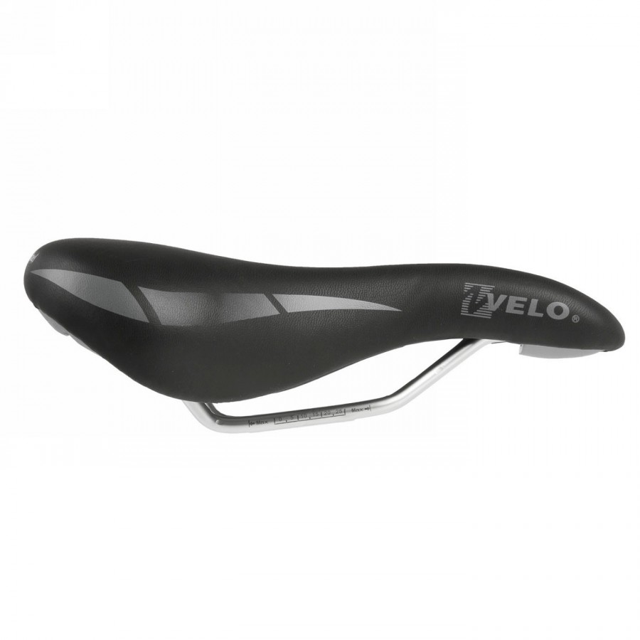 Sella velo wide:canale f, senza morsetto, 250 mm x 168 mm, 318 g, nero, su scheda - 2 - Selle - 4015493250722