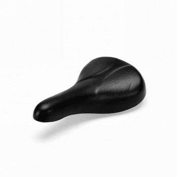 Selle vtt en polyuréthane noir - 1