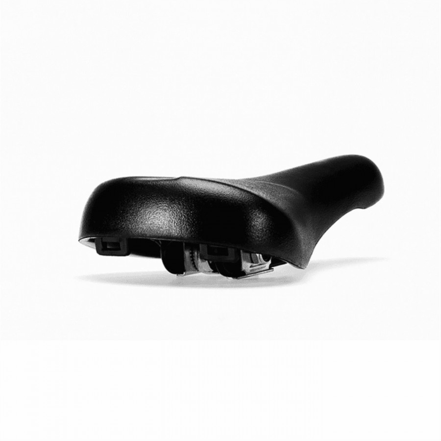 Black polyurethane mtb saddle - 2