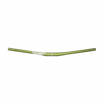 Cintre vtt kingpin 31,8mm x 785mm en alliage vert rise: 15mm - 1