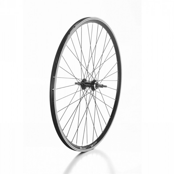 Ruota 26" mtb posteriore nero - filetto 6/7v su cuscinetti - 1 - Ruote complete - 8053329968874