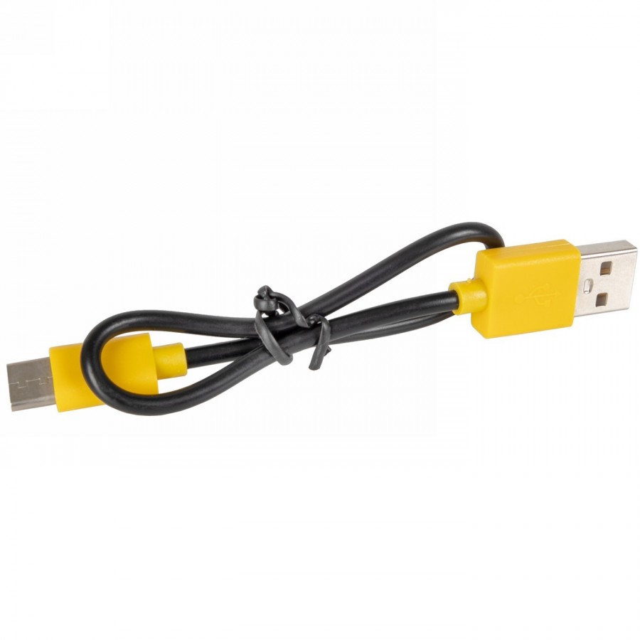 Luce frontale Usb rigel lite, luna, 2 led bianchi, 6 funzioni (2x fisso / 4x lampeggiante incluso sos), con lente del fascio lum