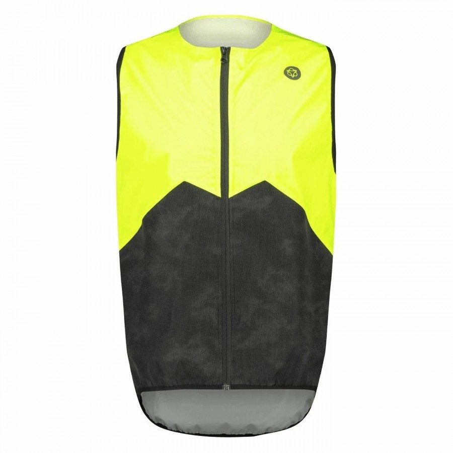 Vest body compact commuter hi-vis unisex yellow/black size l - 1