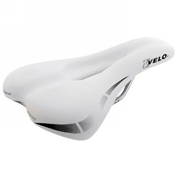 Saddle velo, wide:channel, without clamp, 270 mm x 175 mm, 358 g, white, on card - 1