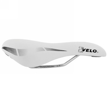 Saddle velo, wide:channel, without clamp, 270 mm x 175 mm, 358 g, white, on card - 2