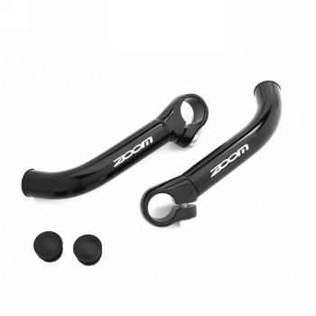 Appendici mtb alluminio nero - 1 - Prolunghe manubrio - 8055320652998