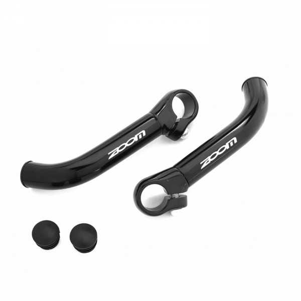 Appendici mtb alluminio nero - 1 - Prolunghe manubrio - 8055320652998