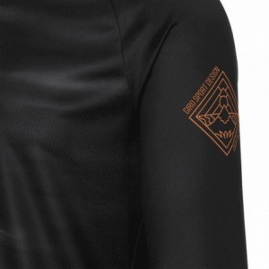 Roust LS shirt black/orange blue pattern size L - 3