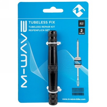 Kit de reparación tubeless fix, con funciones de 2 vías, en tarjeta m-wave - 8