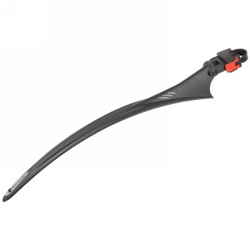 Garde-boue Hr, m-wave mud max qr.r slim, 28', largeur 47 mm, longueur 610 mm adapté aux tiges de selle de diamètre 24-36 mm, - 1