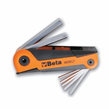 Multitool-sechskantschlüssel 7-teilig von 2,5 mm bis 10 mm - 1