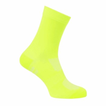 Chaussettes high coolmax longueur : 19cm jaune fluo taille sm - 1