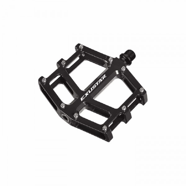 Pedal e-pb73 mtb 117 x 114 mm aus schwarzem aluminium – cr-mo-achse - 1