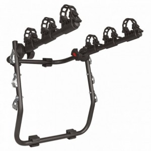 Portabici posteriore mistral per 3 bici in acciaio argento - 1 - Portabici - 8003168117070