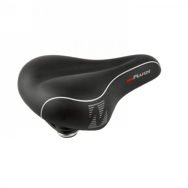 Selle velo plush, 275 x 211 mm, noir, sur carte - 1