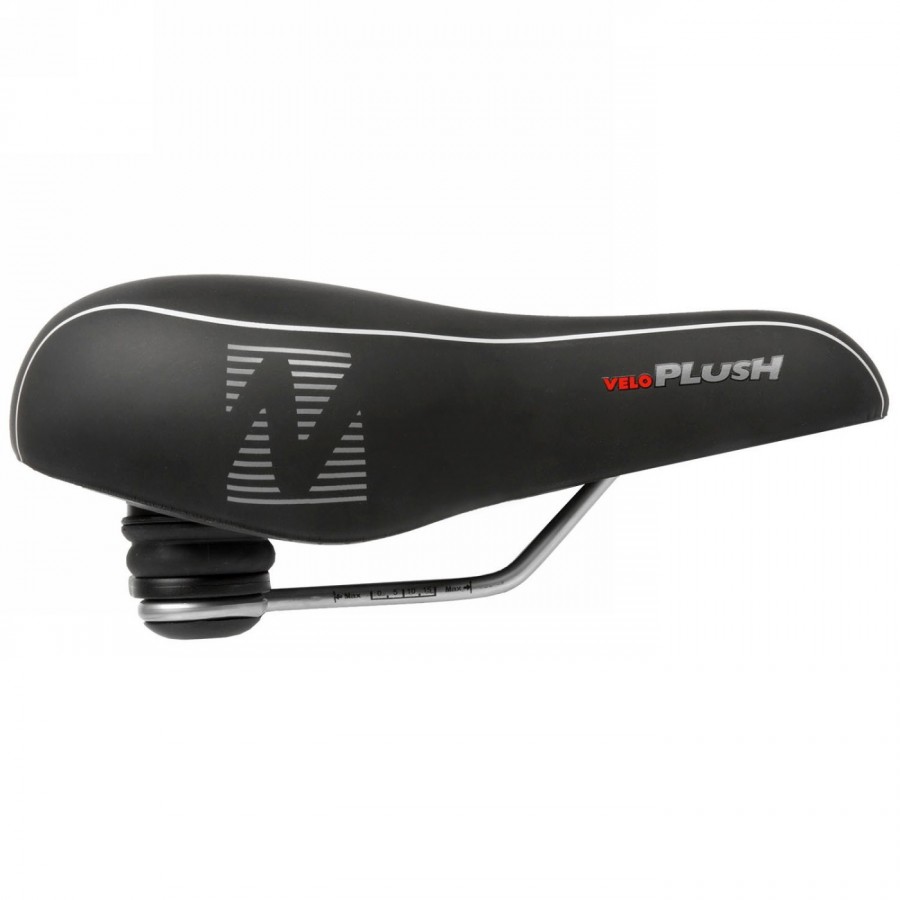 Peluche velo Saddle, 275 x 211 mm, nero, su cartoncino - 2 - Selle - 0887539007195