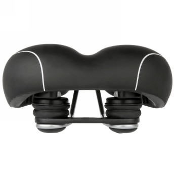 Selle velo plush, 275 x 211 mm, noir, sur carte - 3