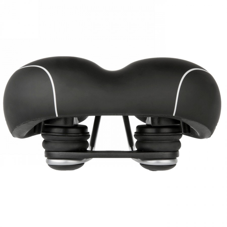 Peluche velo Saddle, 275 x 211 mm, nero, su cartoncino - 3 - Selle - 0887539007195