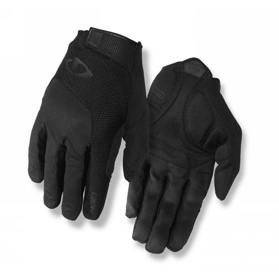 Bravo gel negro guantes largos talla s - 1