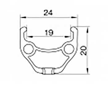 Wheel, 28'/29', vr, 32 holes approval for category 2 / 140kg inside rim width 19mm 380466: disc - 3