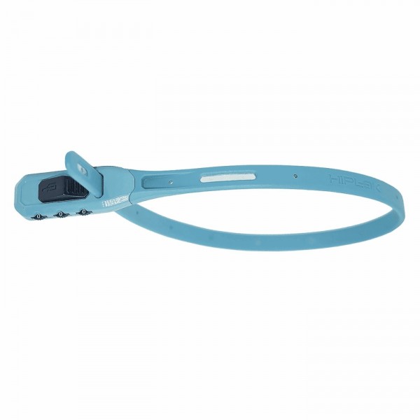 Combo kabel vorhängeschloss blau 430mm - 1